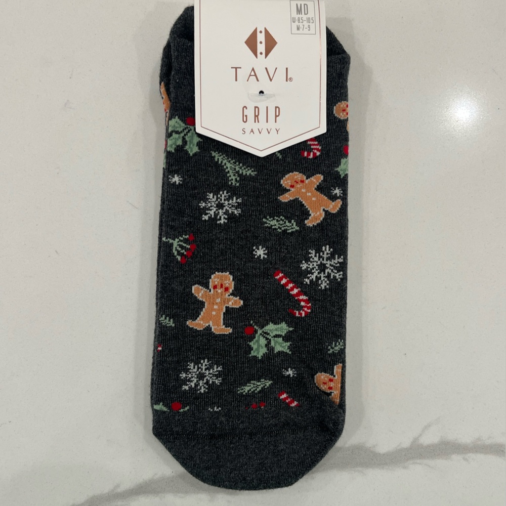 Tavi Sticky Socks - Gingerbread